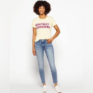 Mother The Looker Ankle Jeans in Twice Shy